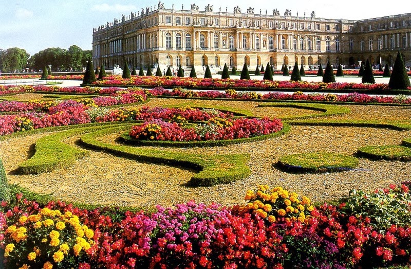 Palácio e os Jardins de Versalhes na França
