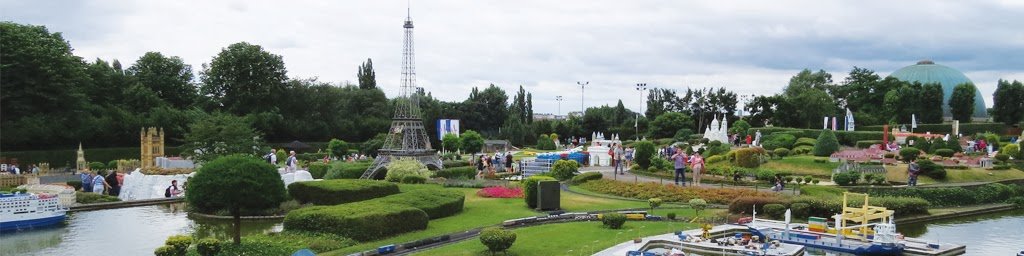 Miniaturas do Parque Mini-Europa em Bruxelas