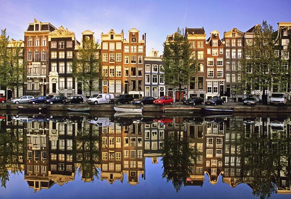 Canal Singel em Amsterdam