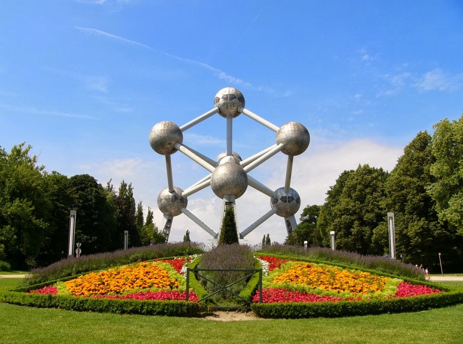 Atomium de Bruxelas na Bélgica