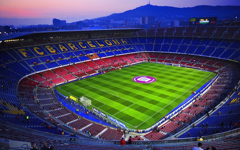 Estádio Camp Nou em Barcelona | Espanha