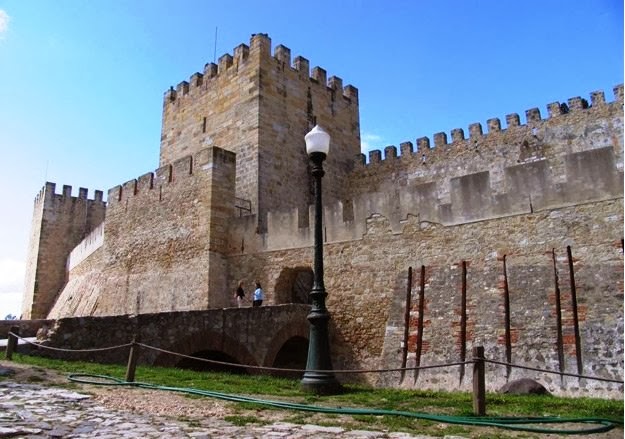 Castelo de São Jorge em Lisboa 