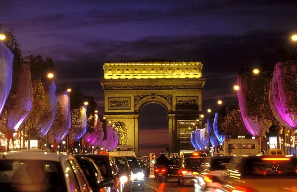 Champs-Elysées em Paris na França