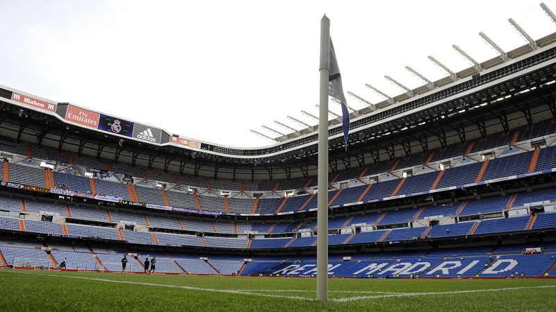Estádio Santiago Bernabéu em Madri | Espanha