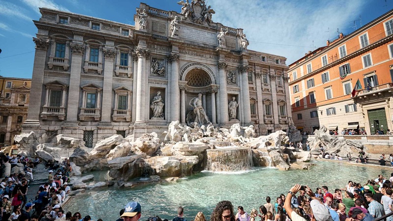 Fontana di Trevi em Roma | Itália