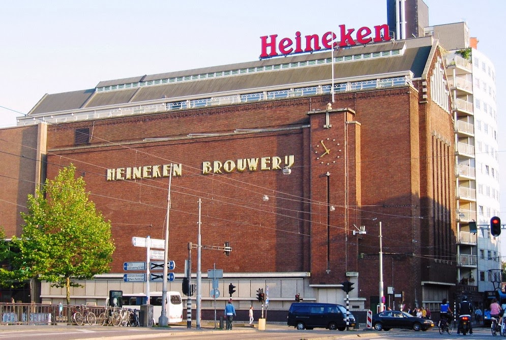 Fábrica da Heineken em Amsterdam