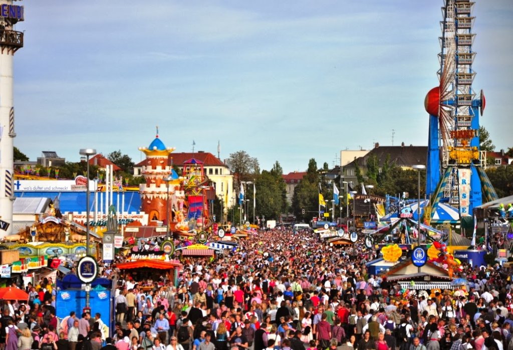 Local que acontece o Oktoberfest de Munique