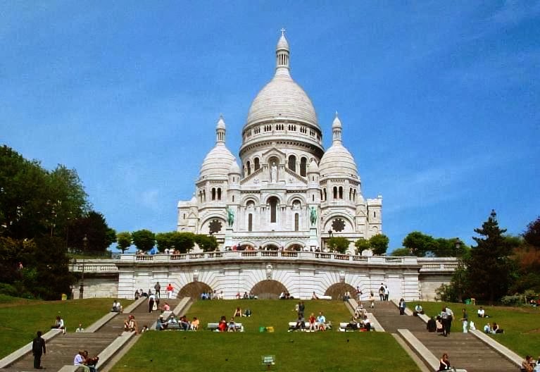 Basílica do Sagrado Coração em Paris