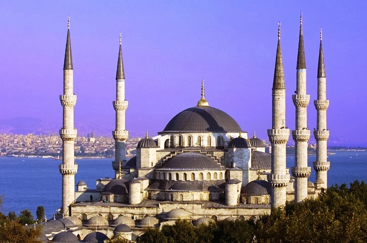 Mesquita Azul em Istambul na Turquia