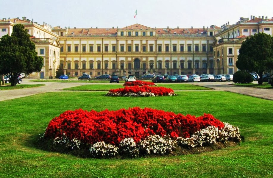 Giardino della Villa Reale em Milão