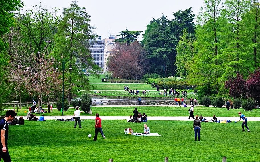 Parque Sempione em Milão