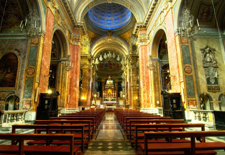 Santuário da escada santa em Roma