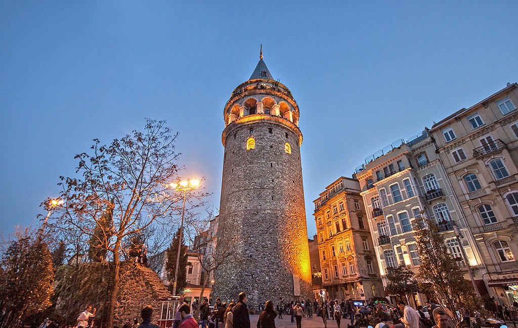 Torre Gálata em Istambul na Turquia