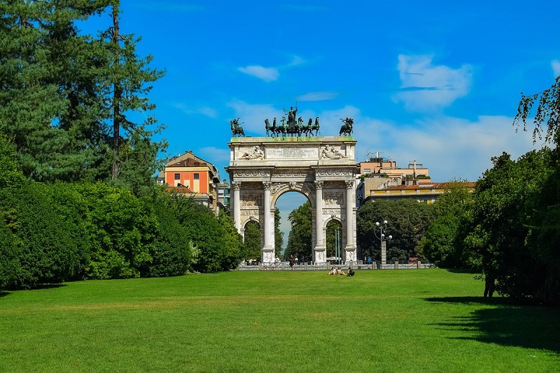 Os parques e jardins em Milão | Itália