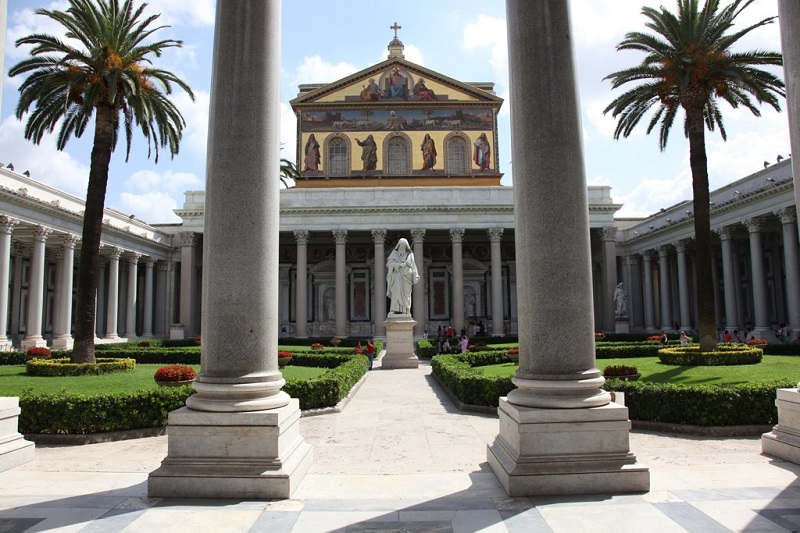 Basílica de São Paulo Extramuros em Roma – Itália