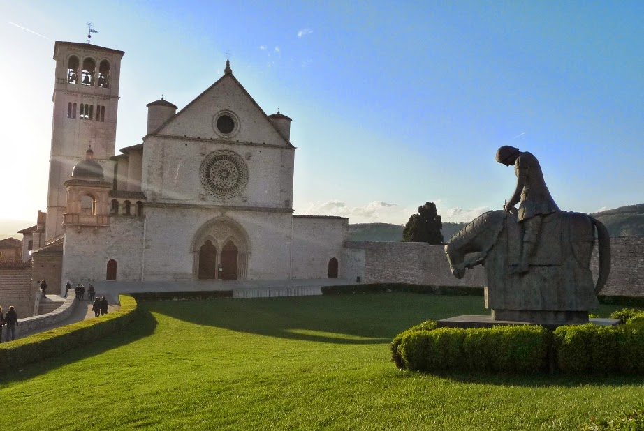 Basílica de São Francisco de Assis na Itália