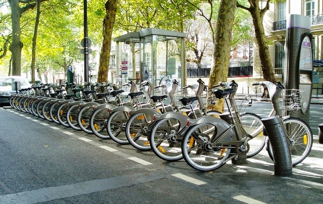Bicicletas para alugar em Paris