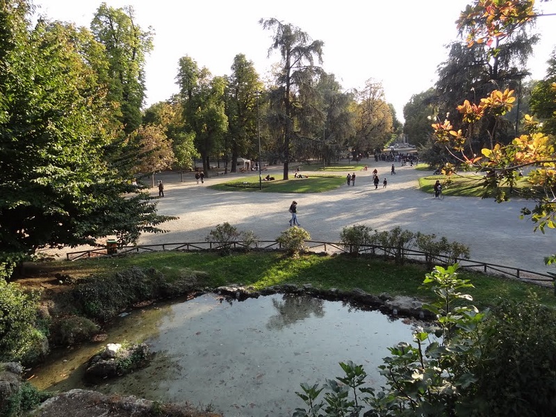 Parque Giardini Pubblici di Porta Venezia em Milão – Itália