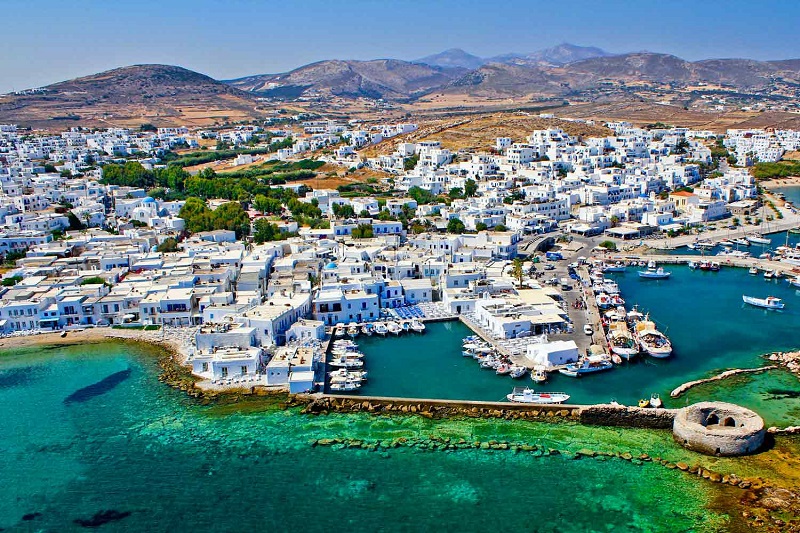 Ilha de Paros na Grécia