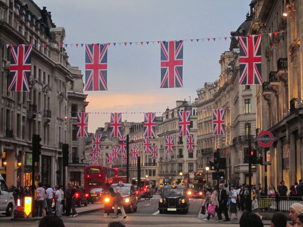 Regent Street em Londres