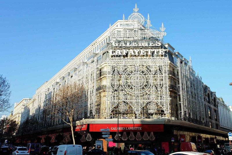 Galeries Lafayette em Paris