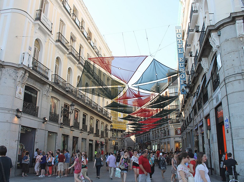 Calle Carmem em Madri