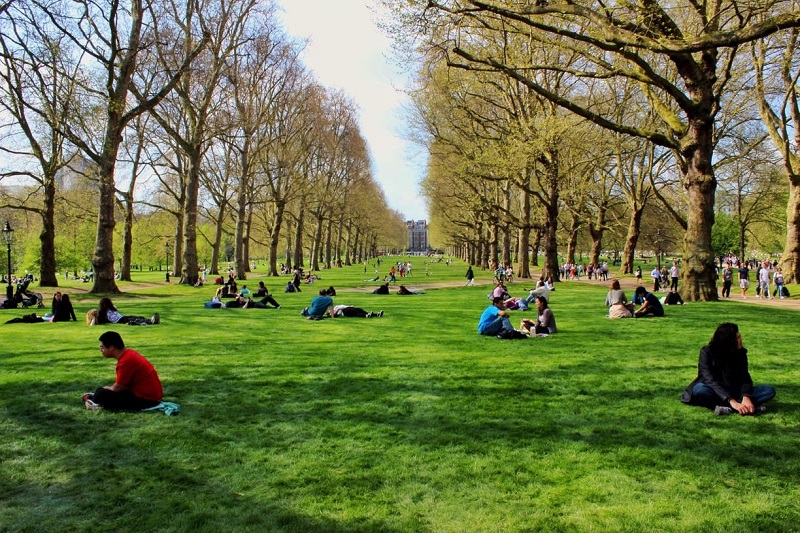 Parque Green Park em Londres | Inglaterra