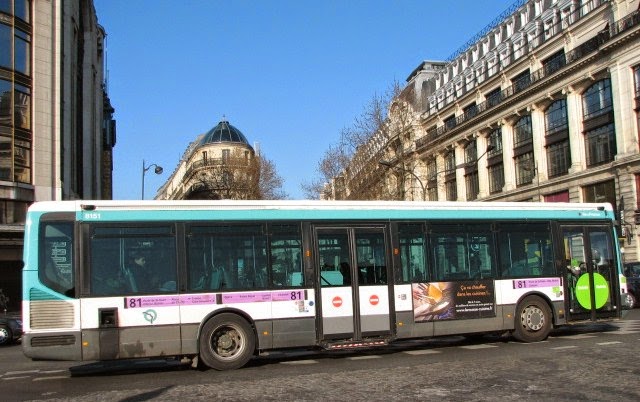 Ônibus em Paris
