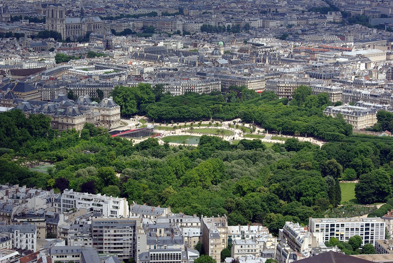 Jardim de Luxemburgo em Paris | França