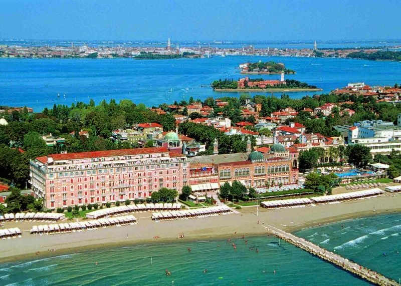 Ilha Lido de Veneza na Itália