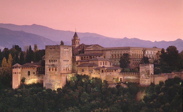 Complexo de Alhambra em Granada