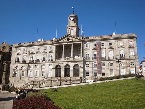O Palácio da Bolsa em Porto