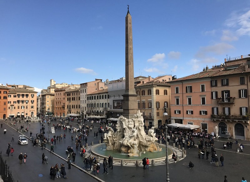 Praça Navona em Roma | Itália