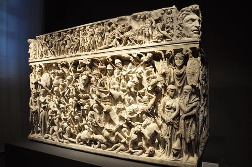 Obra exposta no Museu Nacional Romano em Roma