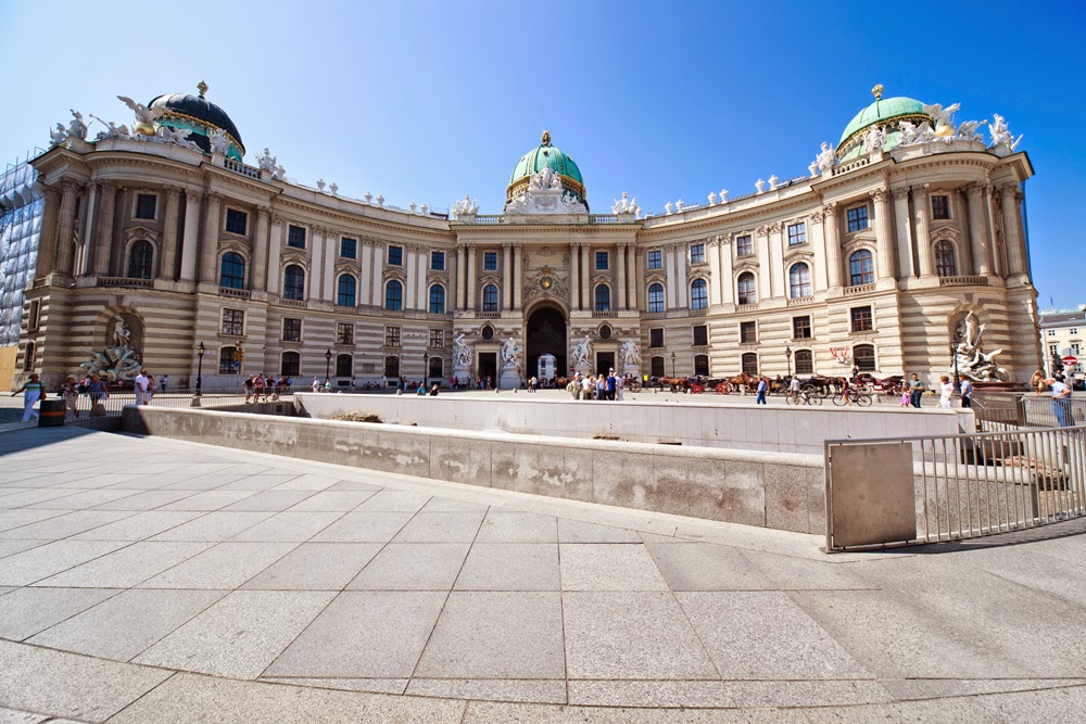 Palácio Imperial de Hofburg em Viena