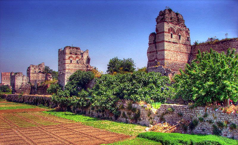 Muralhas de Constantinopla em Istambul