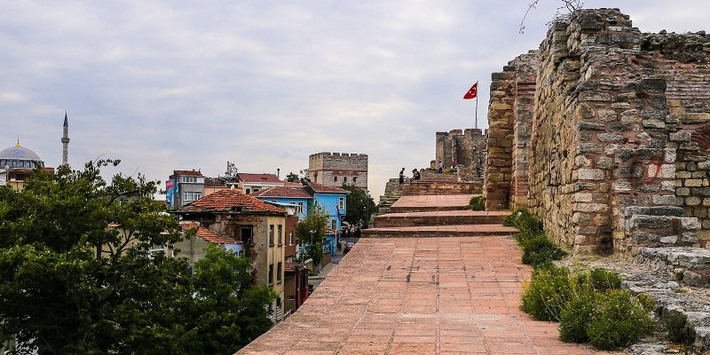 Muralhas de Constantinopla em Istambul | Turquia