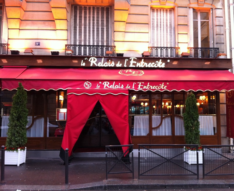 Restaurante Relais de l’Entrecôte em Paris | França