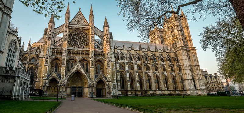 Igreja Abadia de Westminster em Londres na Inglaterra