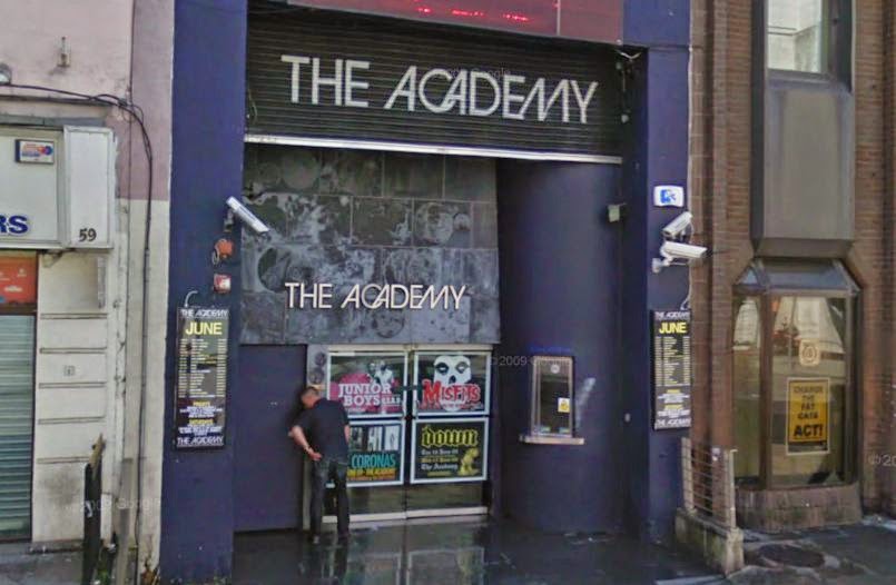 Balada The Academy em Dublin