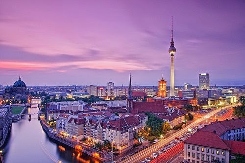 Vista da cidade de Berlim