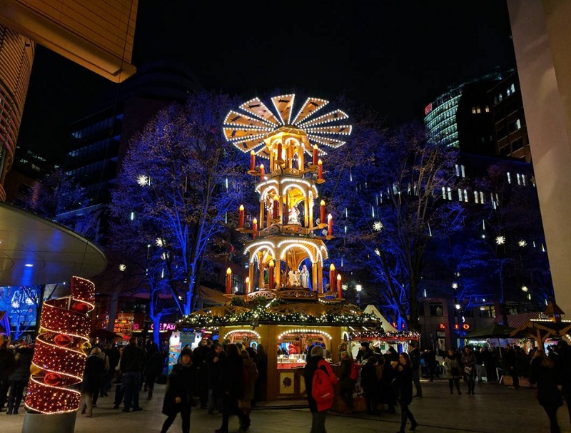 Feira de Natal na Potsdamer Platz