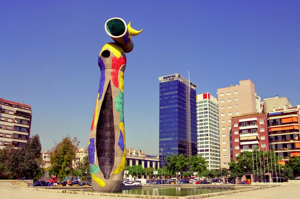 Parque de Joan Miró em Barcelona