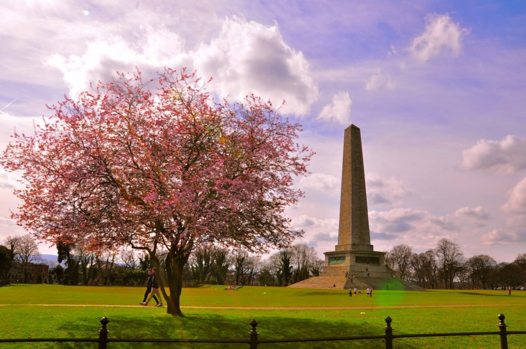 Obelisco no Parque Phoenix Park em Dublin