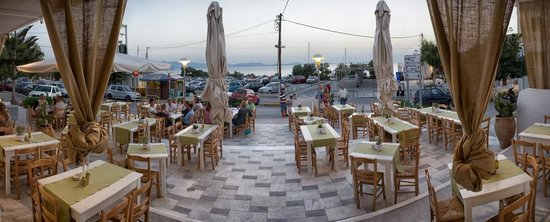 Restaurante Antamoma na ilha de Naxos