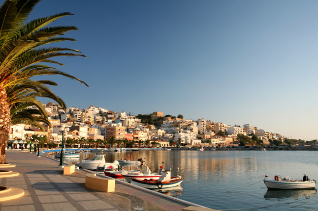 Vista da cidade de Creta