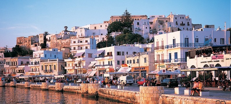 Ilha de Naxos na Grécia
