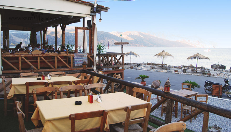 Restaurante Methexis na ilha de Creta