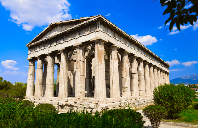 Antiga ágora em Atenas