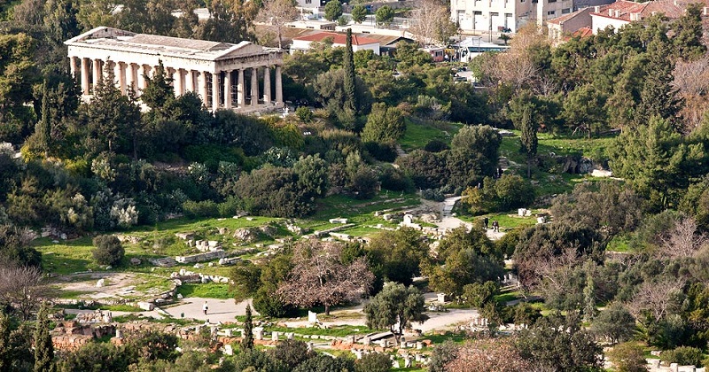 Antiga Ágora em Atenas